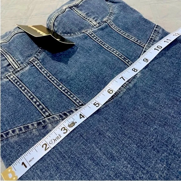 NWT Denim midi corset dress - Picture 5 of 6